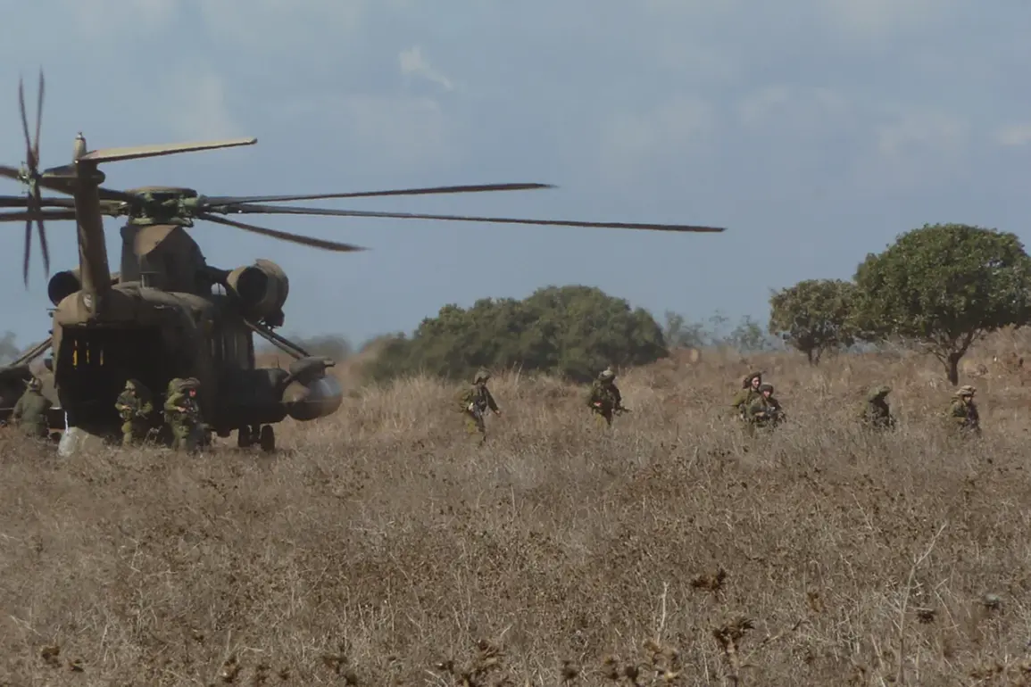 Israeli Soldiers Land Near Damascus: A New Development in Middle East Tensions