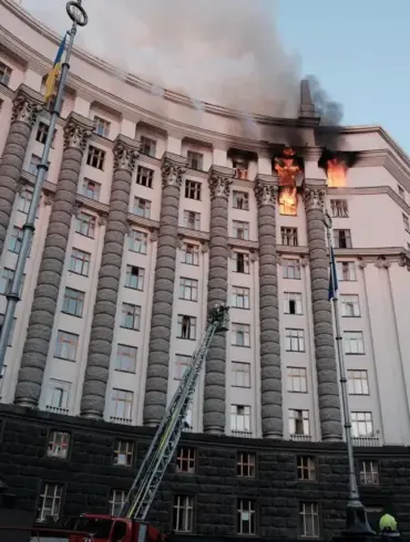 Behind Closed Doors: The Fire at Kyiv's Government Building and the Restricted Information Shaping Its Origins