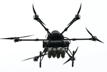 Escalating Conflict in Kherson: Drone Strike on District Administration Sparks Fears for Civilian Safety
